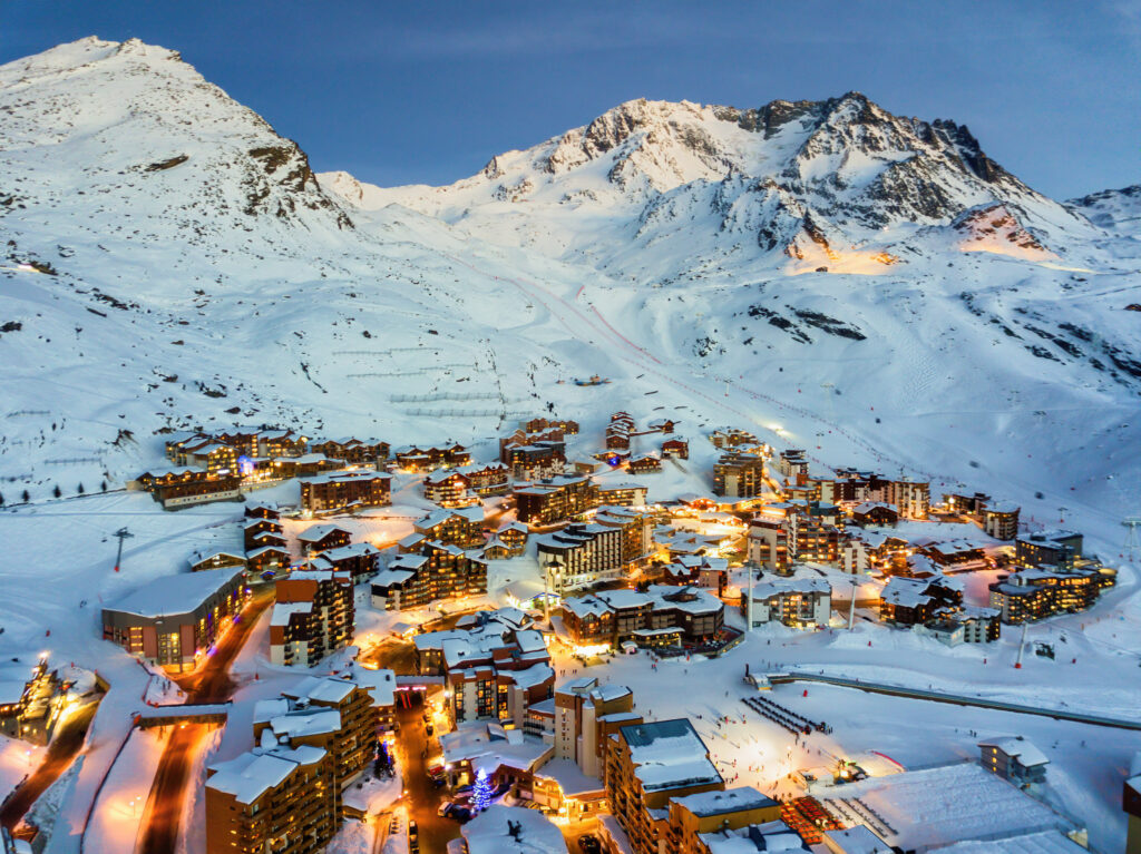 Vue sur Val Thorens 