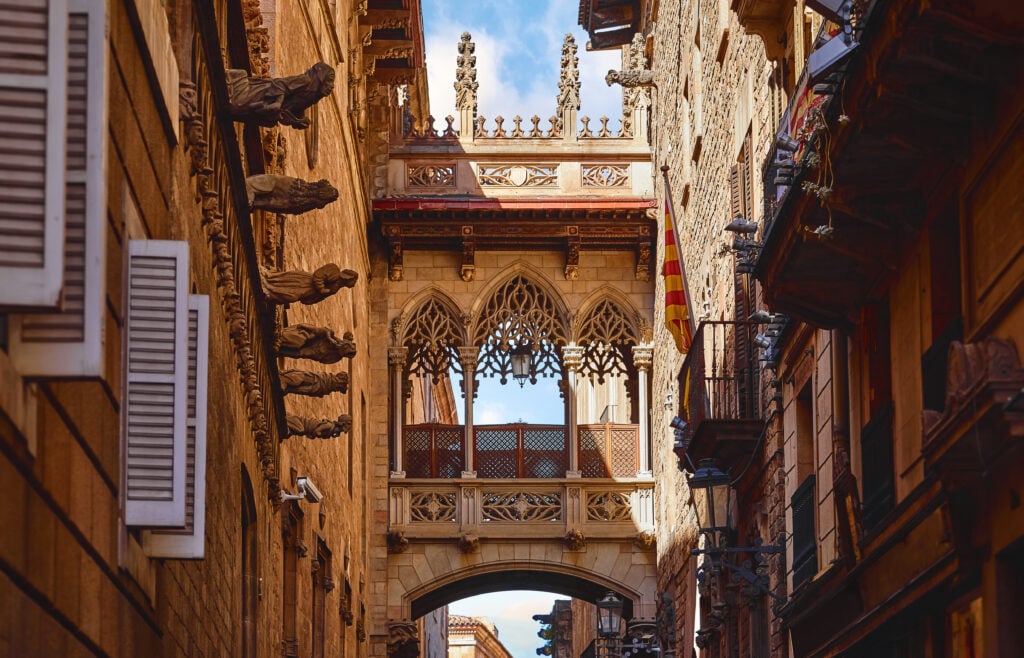 Le quartier gothique de Barcelone