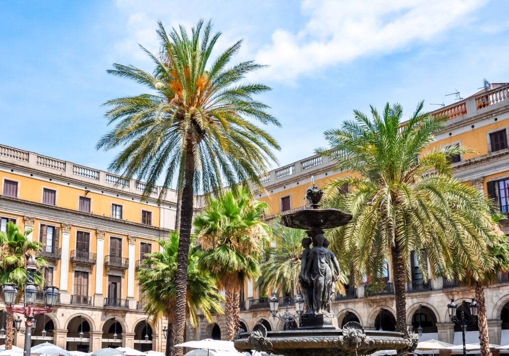 La place Royale, Barcelone