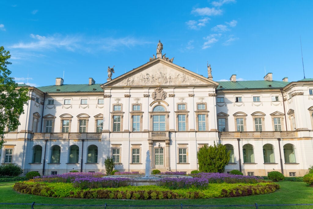 Que faire à Varsovie ? le Palais Krasinski 