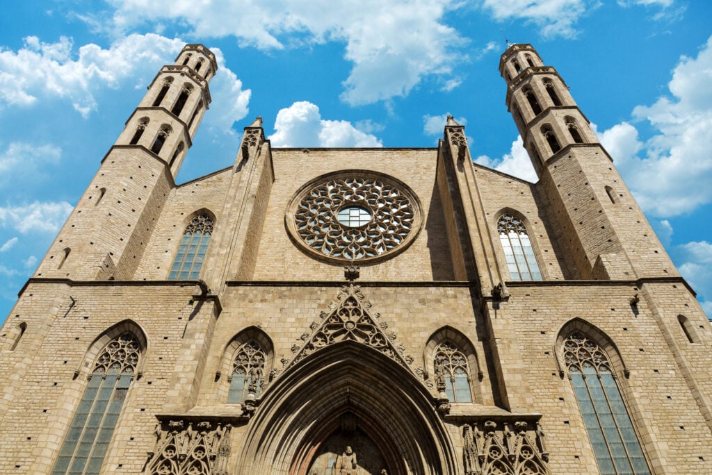 Vue sur la Basílica de Santa Maria del Mar