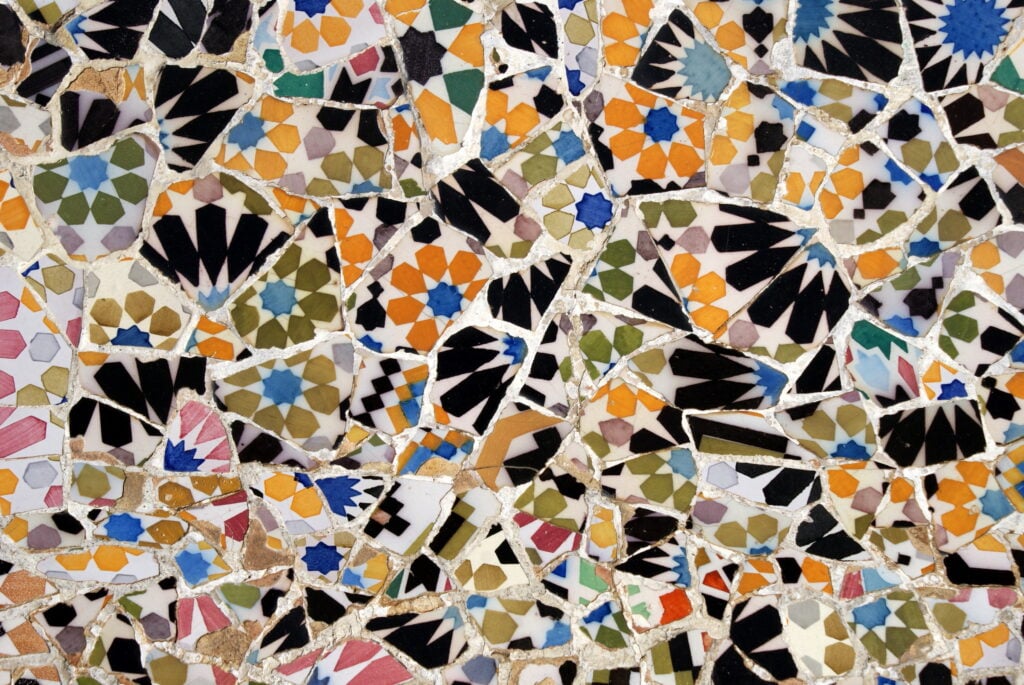 Mosaique de Gaudí