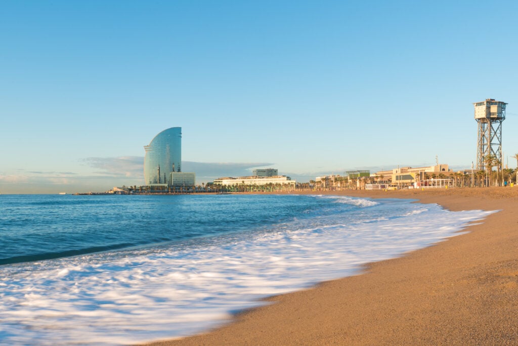 Plage de la Nova Icària, Barcelone