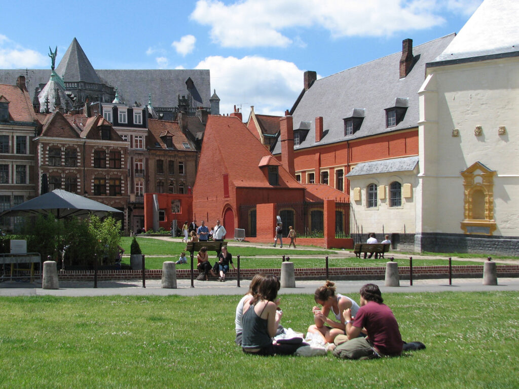 Parc dans le Vieux Lille