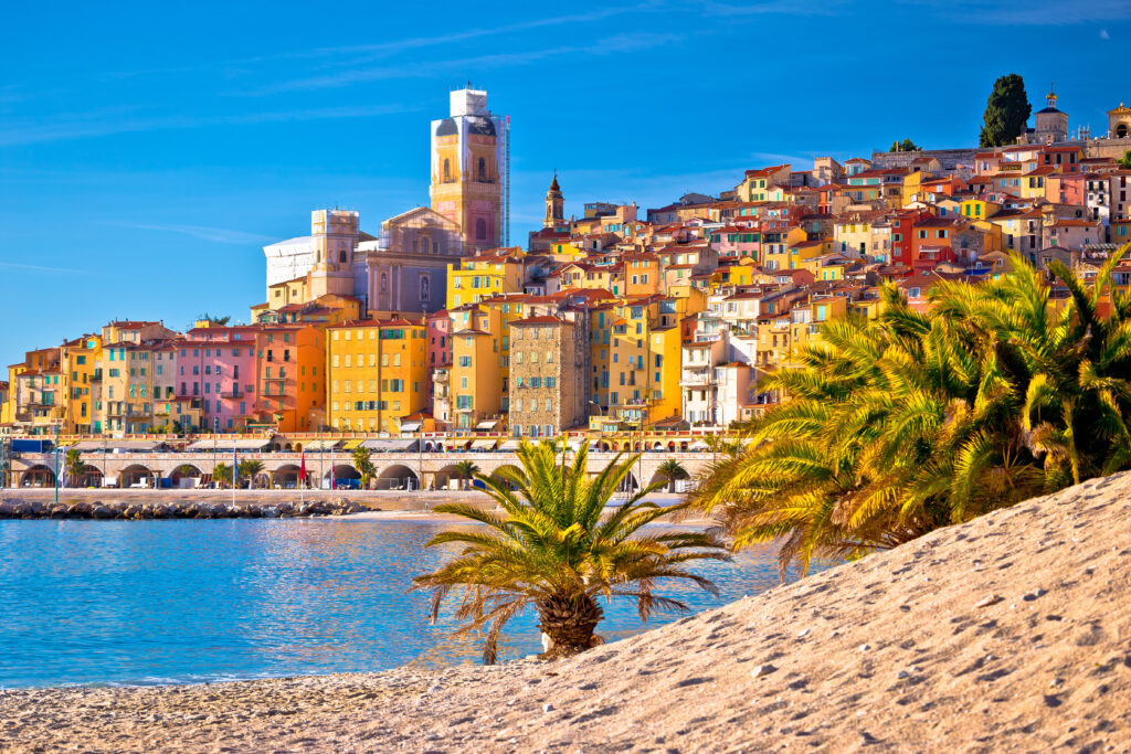 Vue sur Menton