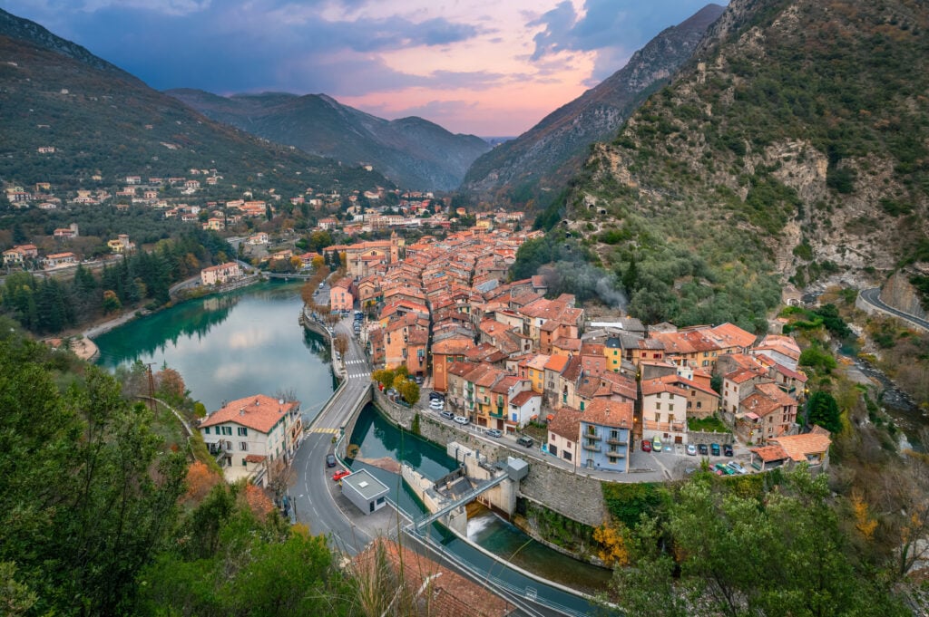 Vue sur Breil-sur-Roya