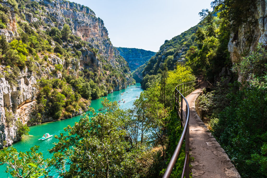 Quinson et ses paysages grandioses