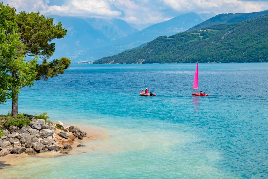 Le lac de Serre-Ponçon 