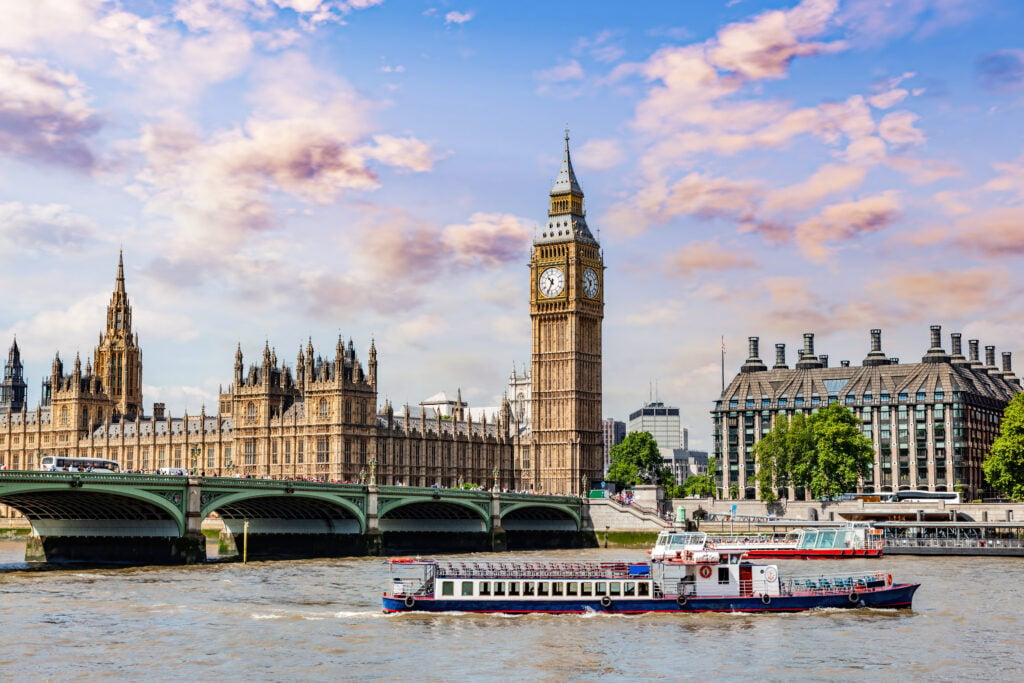 Croisière en bateau à Londres