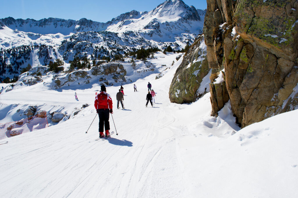 Skier à Andorre 