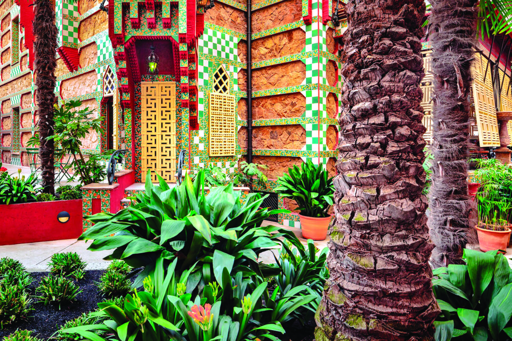 Casa Vicens, une oasis dans la ville. 