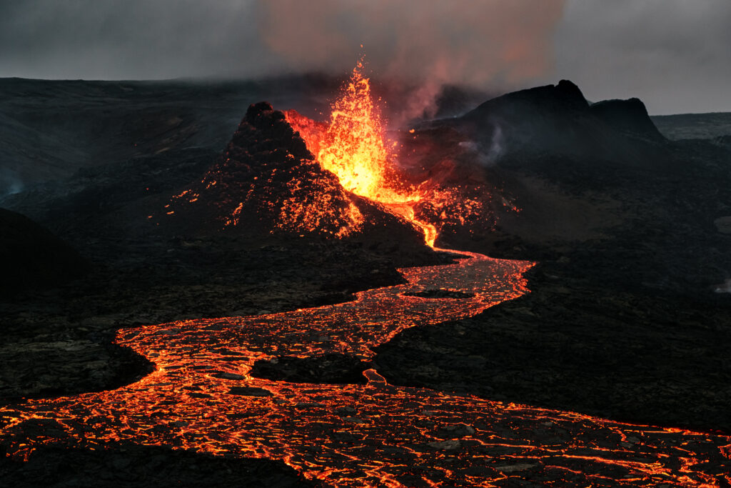 Éruptions volcaniques en Islande