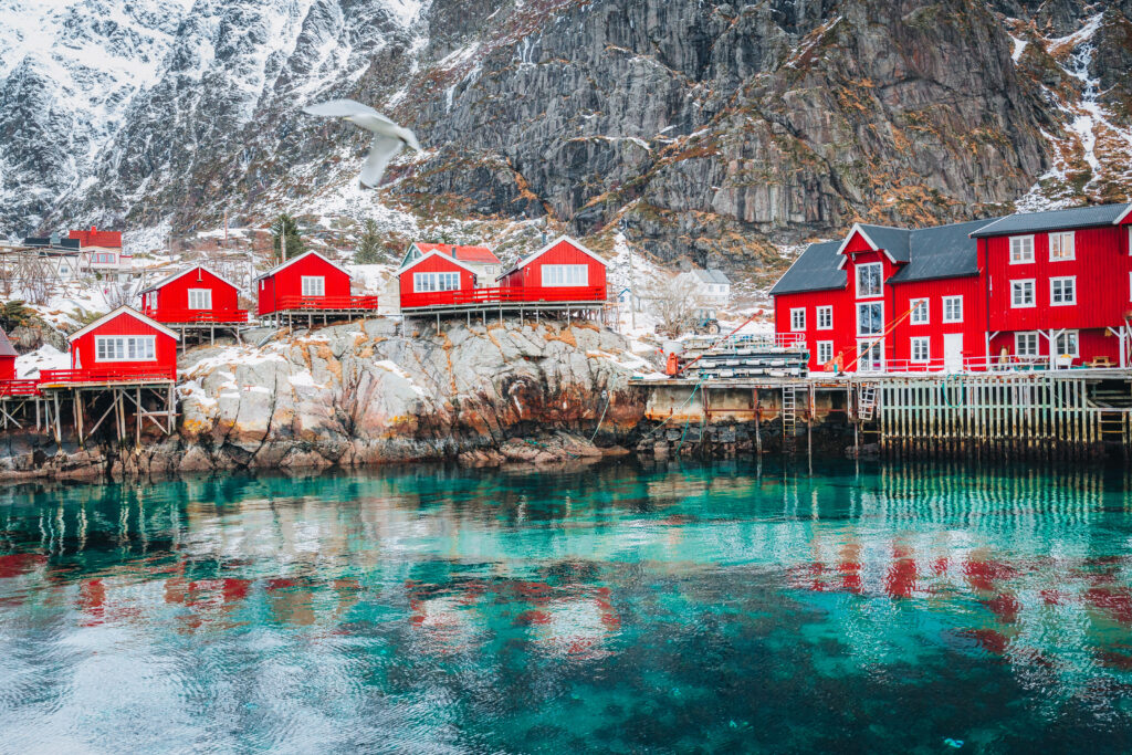 Village de Å dans les Lofoten 