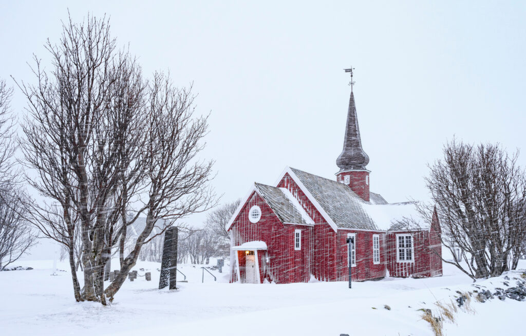 L'église de Flakstad