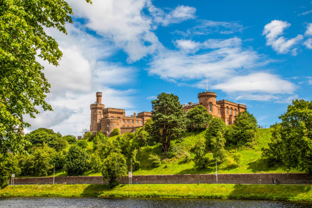 Vue sur le château d'Inverness