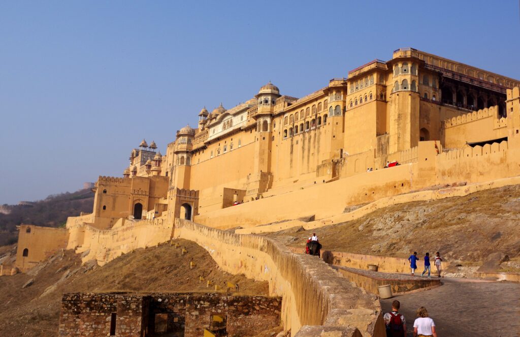 Le fort d'Amber à Amber, Jaipur, Rajasthan, Inde