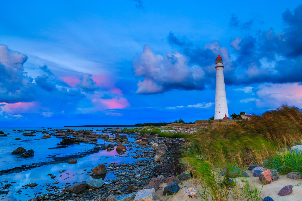 Phare sur l'île d'Hiiumaa