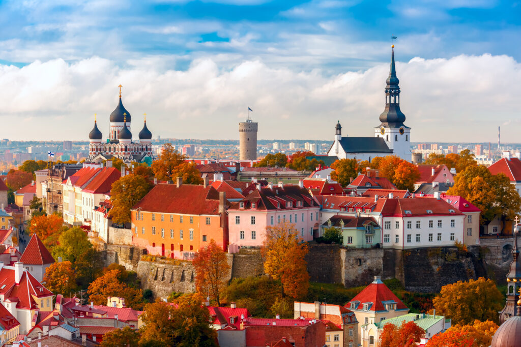 Vue sur la capitale, Tallinn