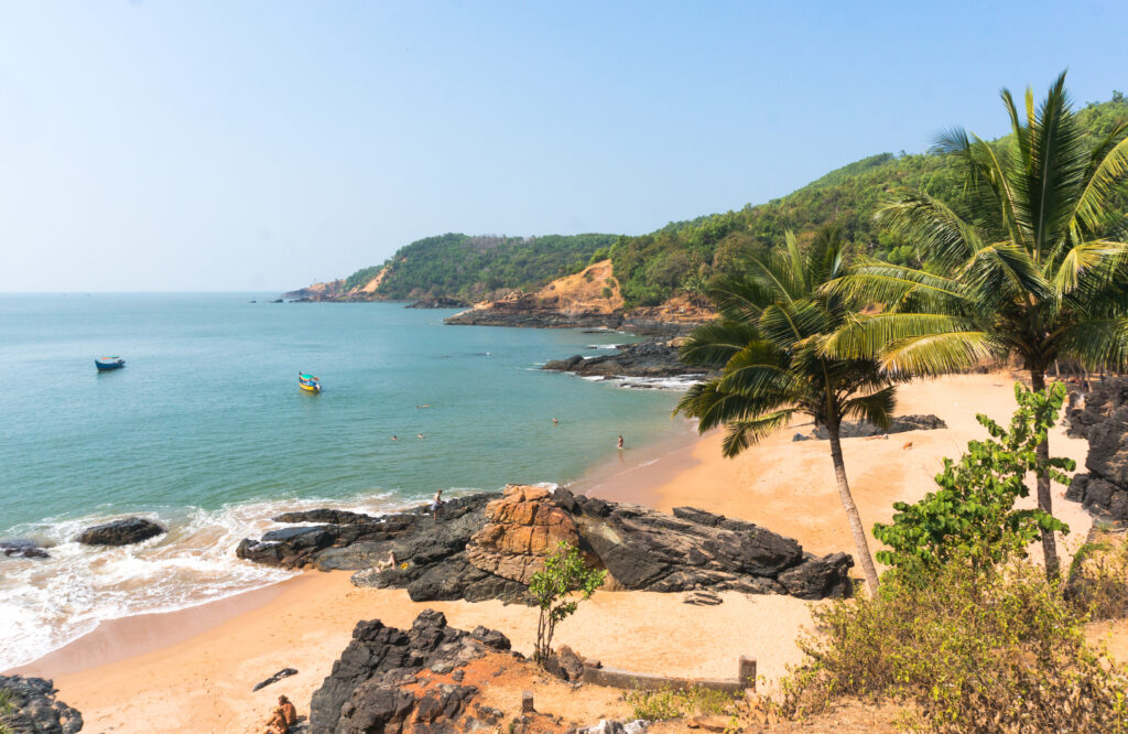 Belle plage à Gokarna