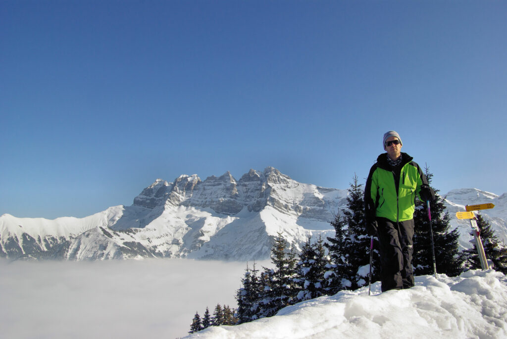 Raquettes à Champéry - Où skier en Suisse ? 