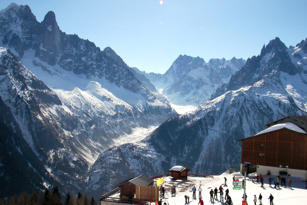 Station Vallée de Chamonix Mont-Blanc  - stations de ski Flocon vert