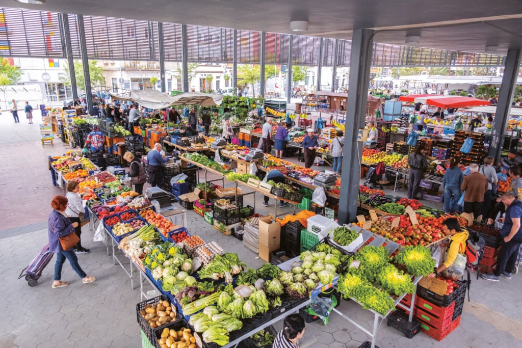 Le marché de Figueres. 