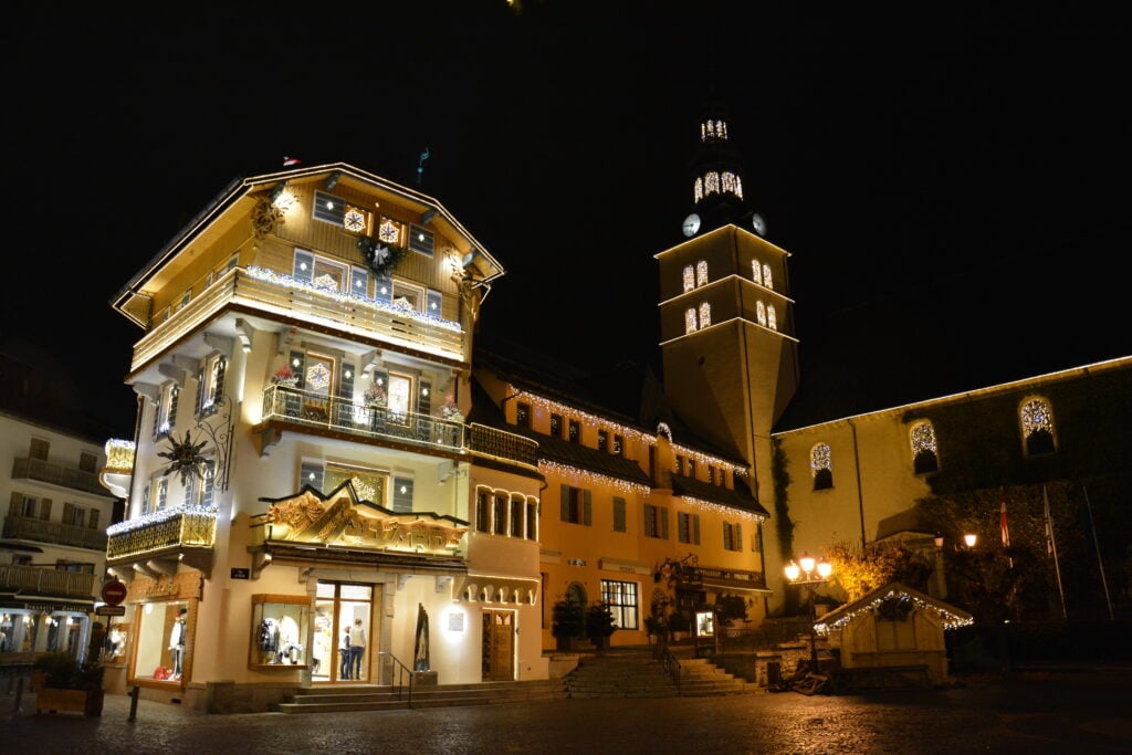 Megève de nuit