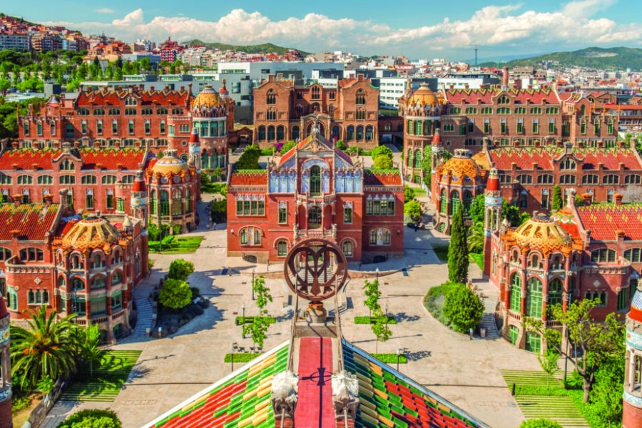 Hôpital Sant Pau, enceinte moderniste inouïe