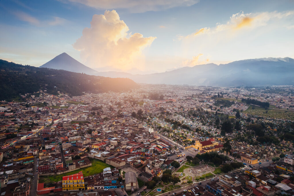 Vue sur Quetzaltenango