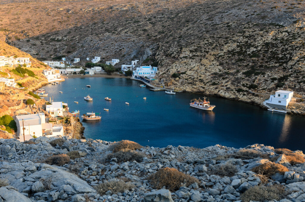 Belle vue sur l'île de Sifnos