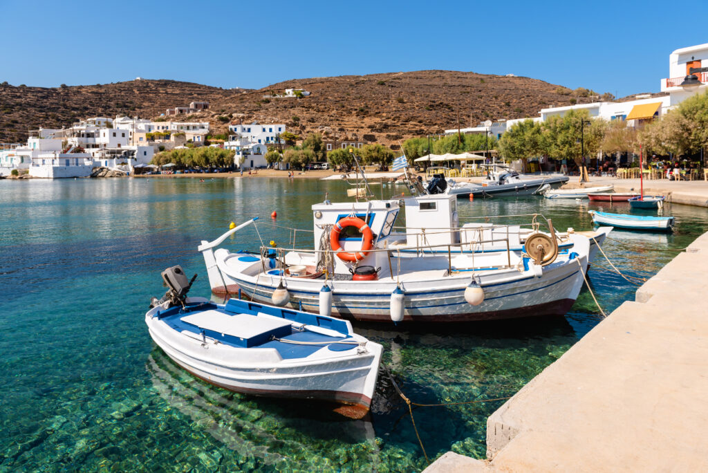 Port du village de Faros