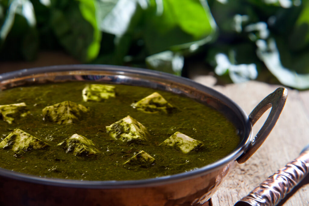 Palak paneer