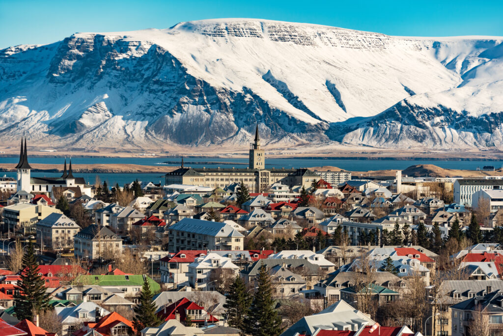 Vue sur Reykjavik 