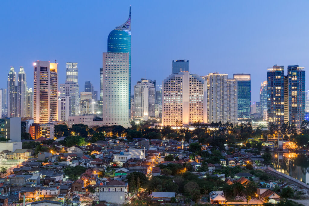 Vue sur Jakarta