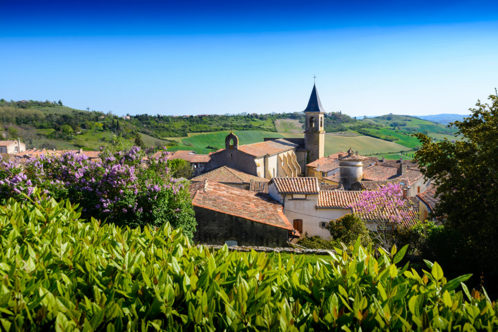 Village de Lautrec, un des plus beaux villages du Tarn 