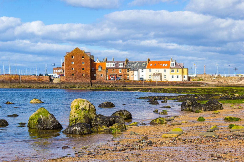 Plage de North Berwick, un des plus beaux villages d'Écosse