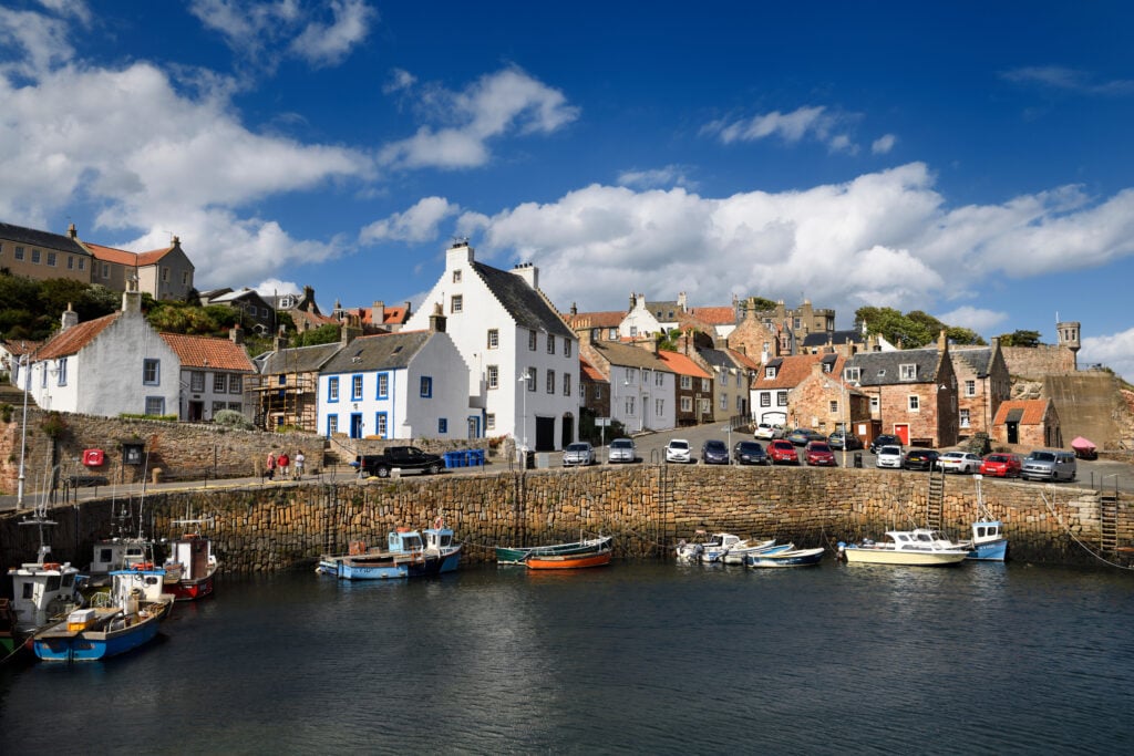 Crail, un petit village de pêche pittoresque et un des plus beaux villages d'Écosse