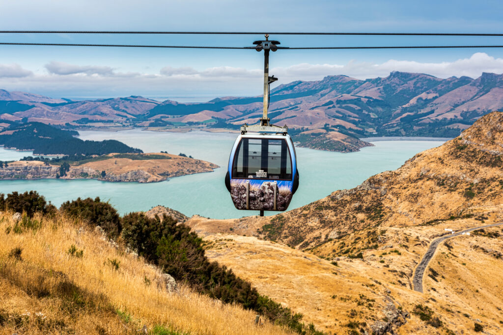 Vue depuis la Christchurch Gondola