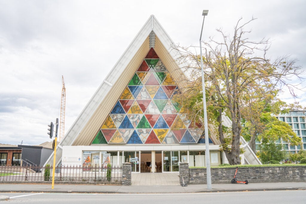 La Cathédrale de carton, Christchurch