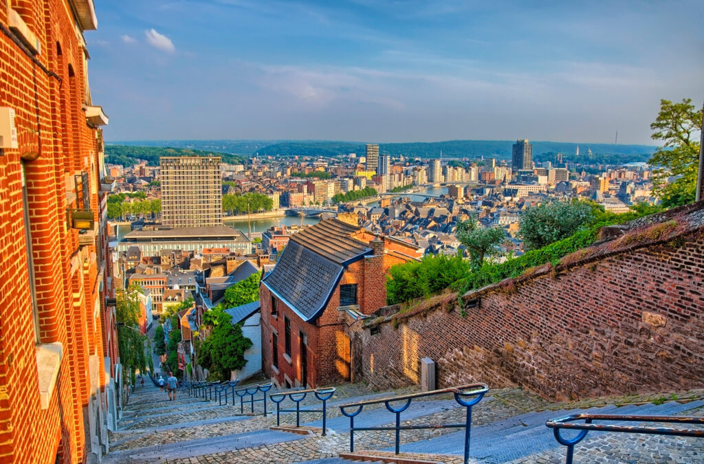 Vue sur Liège