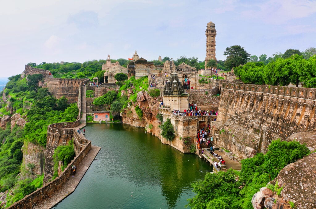 Vue sur Chittorgarh