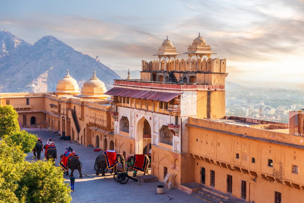 Le fort d'Amber dans le Rajasthan