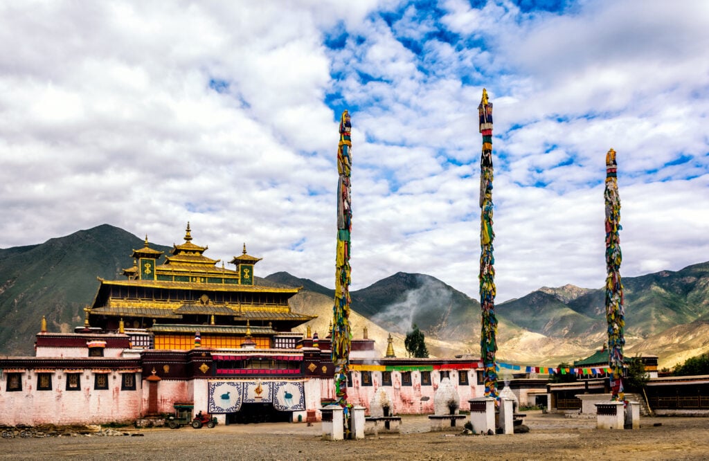 Le monastère de Samye au Tibet