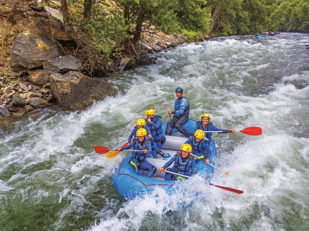 Rafting à Noguera Pallaresa.