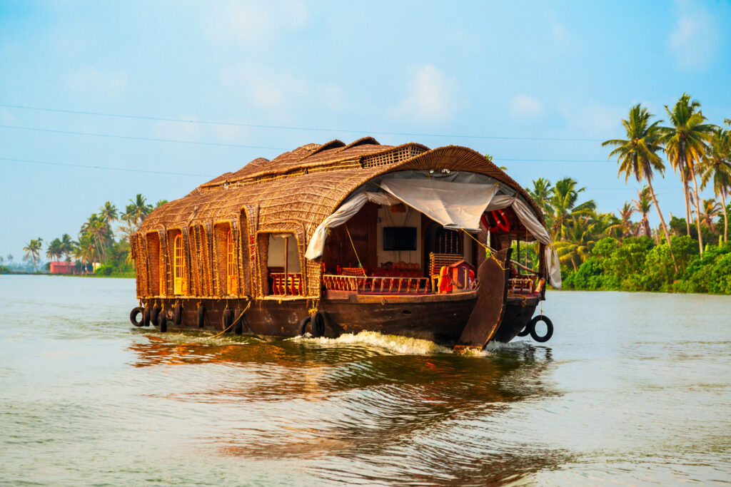 Balade en houseboat à Alappuzha