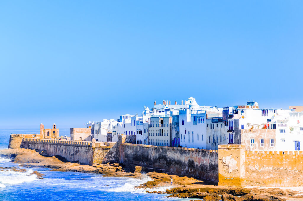 Vue de Essaouira - les plus beaux lieux de tournage de Game of Thrones 