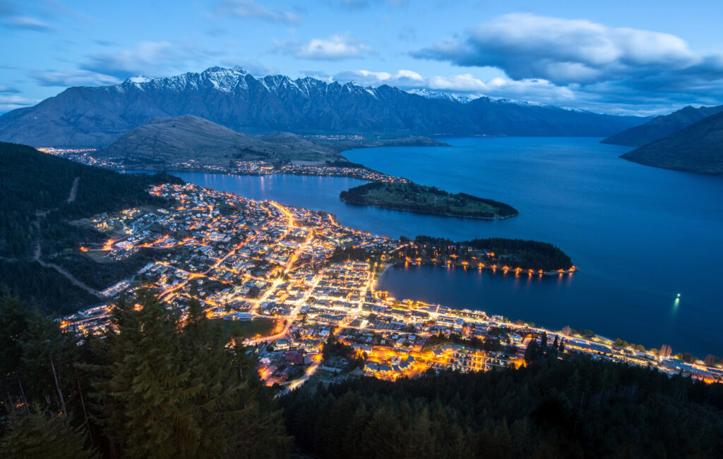 Vue sur Queenstown depuis Bob's Peak 