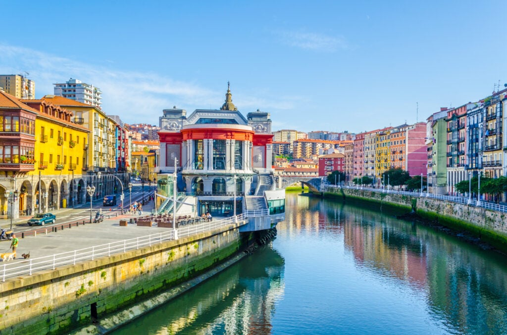 Vue sur Bilbao