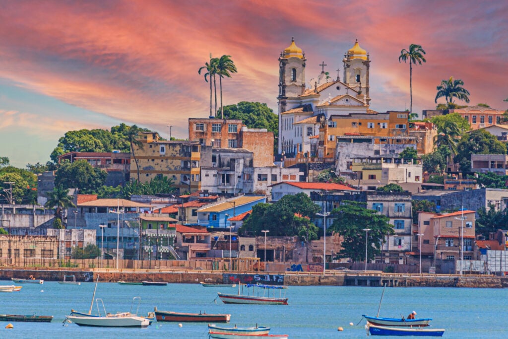 Vue sur Salvador de Bahia 