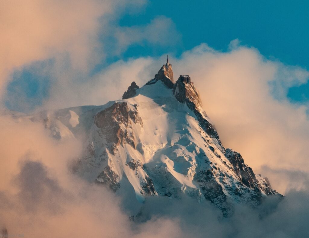 La mythique Aiguille du Midi